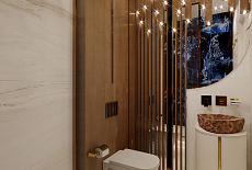 Дизайн-проект гостевого санузла от Чебановой Ольги